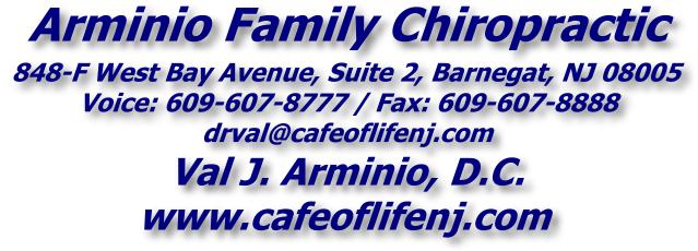 Arminio Family Chiropractic - 609-607-8777
