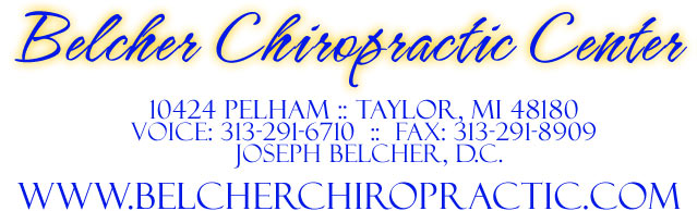 Belcher Chiropractic Center - 313-291-6710