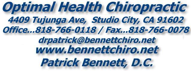 Optimal Health Chiropractic - 818-980-5141