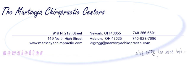 The Mantonya Chiropractic Centers -  740-928-7686