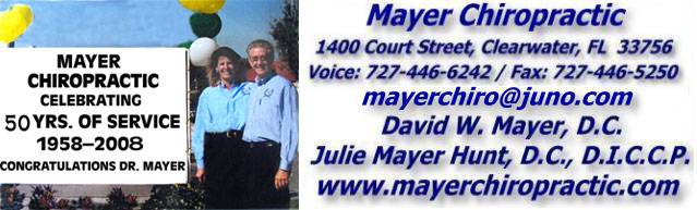 Mayer Chiropractic Clinic - 727-446-6242