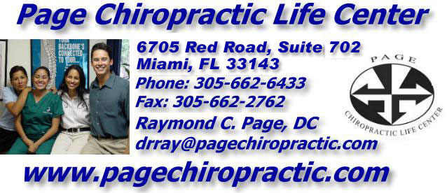 Page Chiropractic Life Center - 305-662-6433