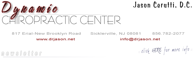 Dynamic Chiropractic Center  -  856-782-2077