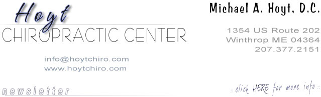Hoyt Chiropractic Center - 207-377-2151