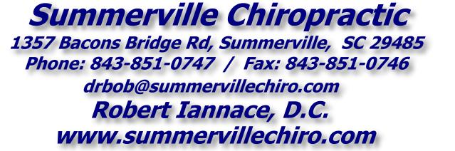 Summerville Chiropractic - 843-851-0747