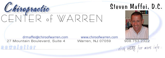 Chiropractic Center of Warren - 908-753-2322