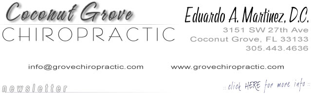 Coconut Grove Chiropractic  - 305-443-4636