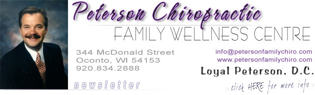 Peterson Chiropractic Family Wellness Centre - 920-834-2888
