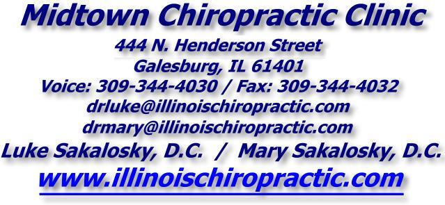 Midtown Chiropractic Clinic - 309-344-4030