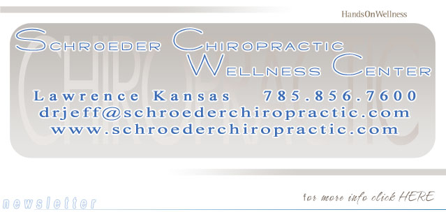 Schroeder Chiropractic Wellness Centers - 785-856-7600