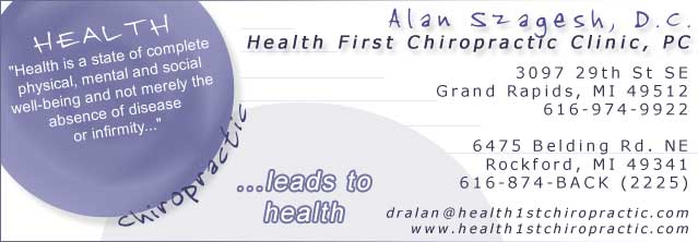 Health First Chiropractic- 616-974-9922