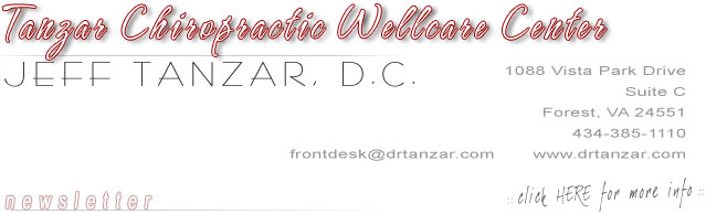 Tanzar Chiropractic Wellcare Center - 434-385-1110