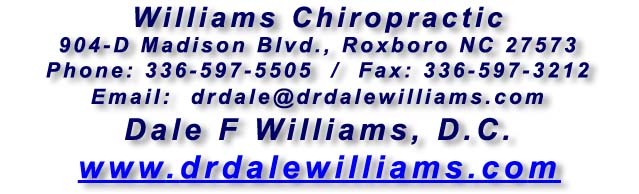 Williams Chiropractic - www.drdalewilliams.com