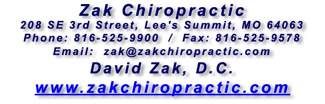 Zak Chiropractic - www.zakchiropractic.com